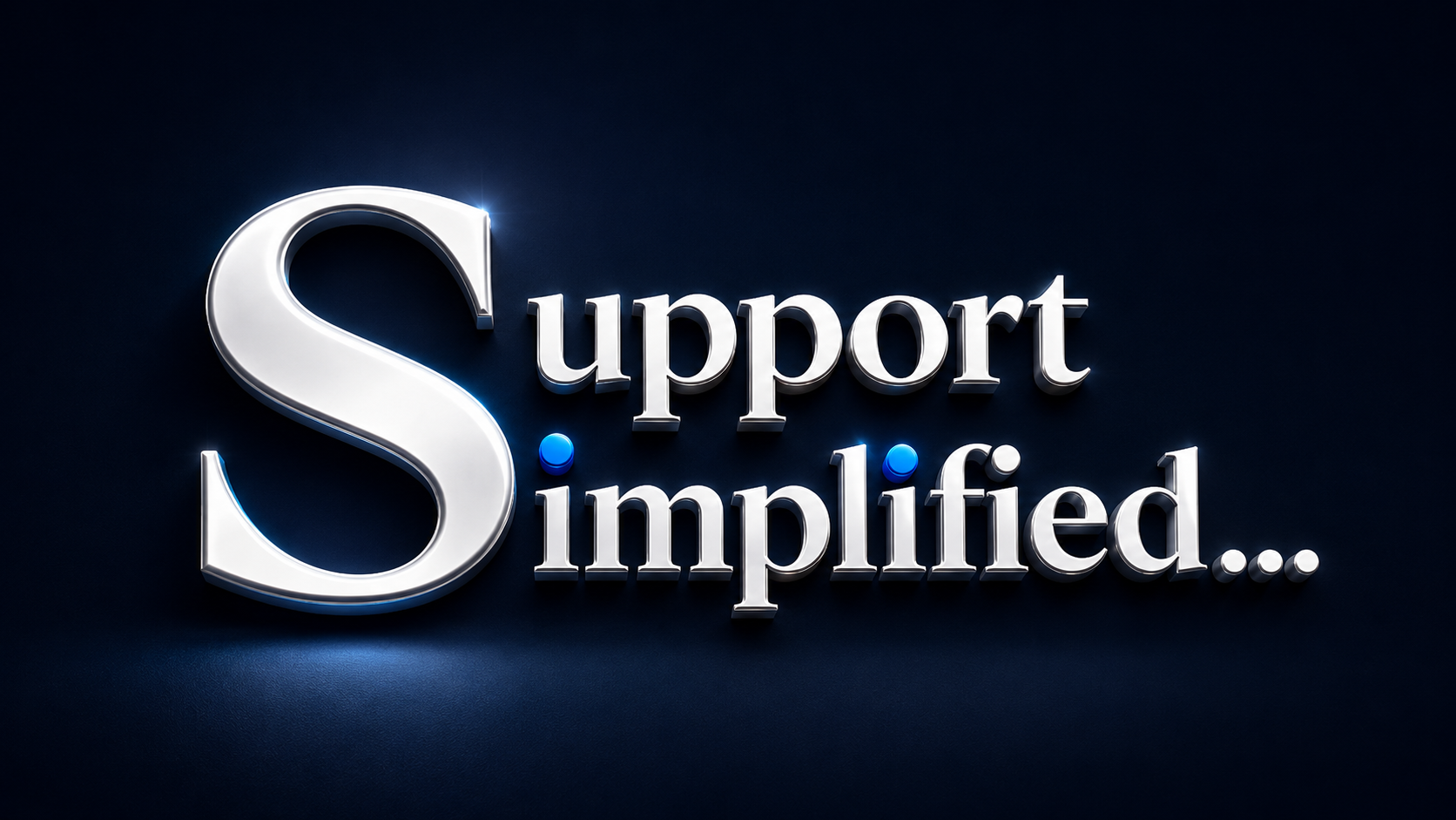 Support simplified